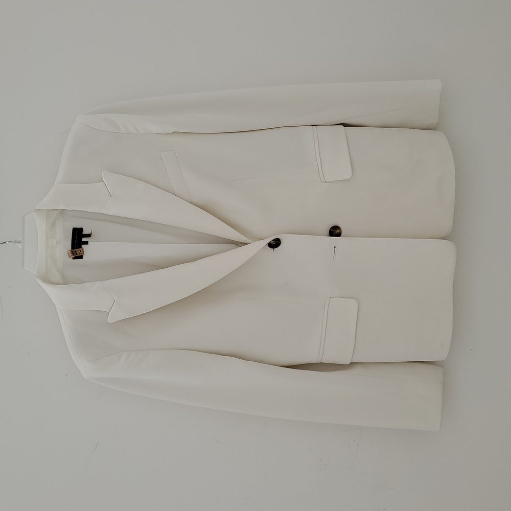 Donna Karan Cream White Jacket Blazer*